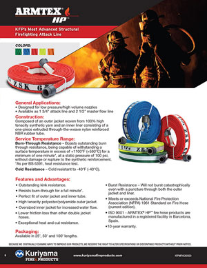 Armtex HP Fire Hose