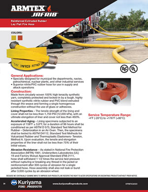 Armtex Jafrib Fire Hose