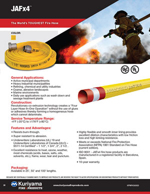 JAFx4 Fire Hose