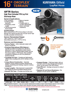 Oroflex 16 Terrain flyer