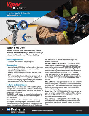 Viper Blue Devil brochure