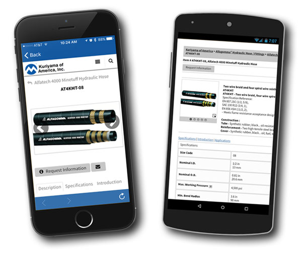 iPhone and Android apps