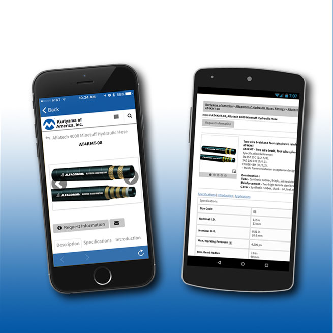 iPhone and Android apps