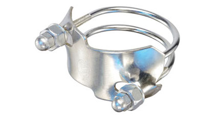 Spiral Double Bolt Clamps